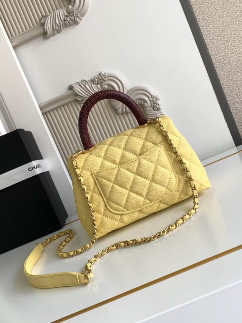 Ch**el top handle bags